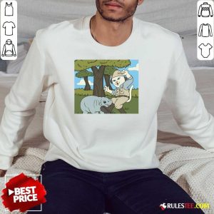 Funny Ripndip Moodeng Don't Get Bit Sweatshirt