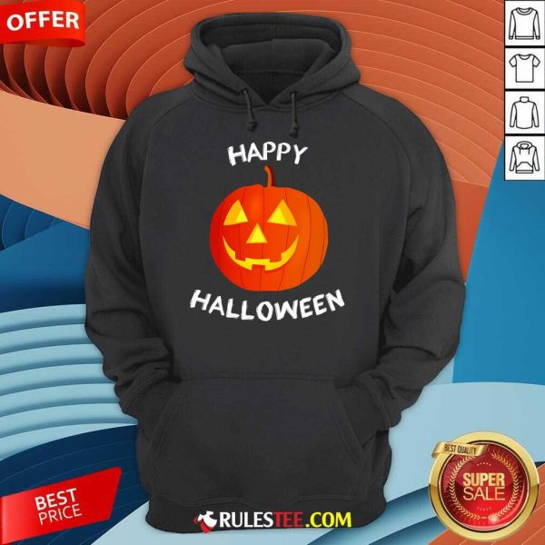 Good Happy Halloween Pumpkin Hoodie