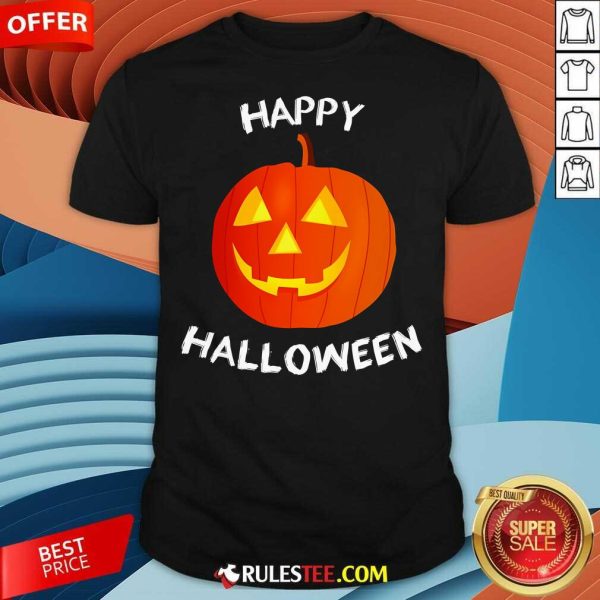 Good Happy Halloween Pumpkin T-Shirt