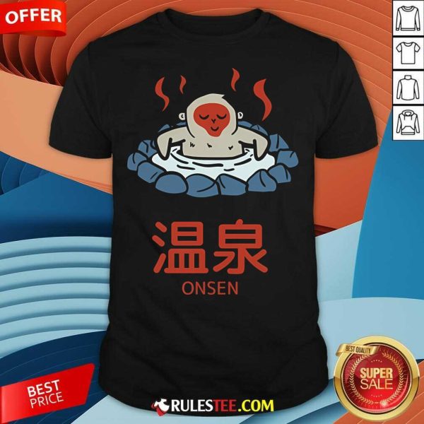 Good Monkey Onsen Hot Spring T-Shirt