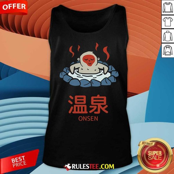 Good Monkey Onsen Hot Spring Tank-Top