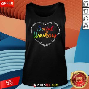 Good Social Worker Heart Tank-Top