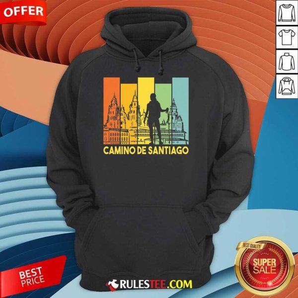 Happy Buen Camino De Santiago De Compostela Hoodie