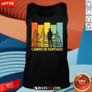 Happy Buen Camino De Santiago De Compostela Tank-Top