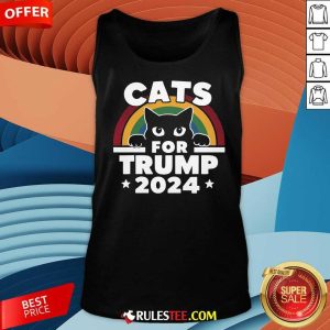 Hot Cats For Trump 2024 Tank-Top