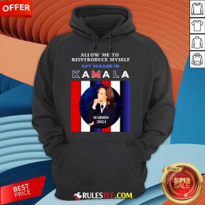 Hot Kamala Harris 2024 Allow Me To Reintroduce Myself Hoodie