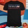 Hot Kamala Harris Tim Walz Obviously Harris Walz T-Shirt