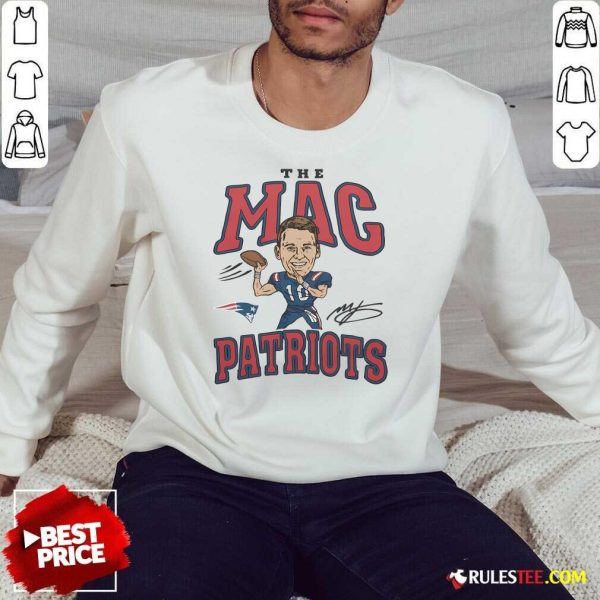 Hot Patriots Mac Jones Signature Sweatshirt