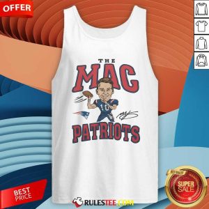 Hot Patriots Mac Jones Signature Tank-Top