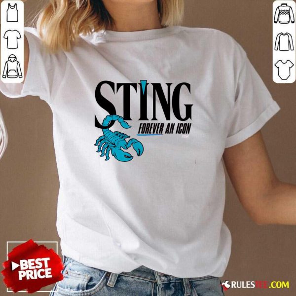 Hot Sting Forever An Icon Scorpion V-Neck