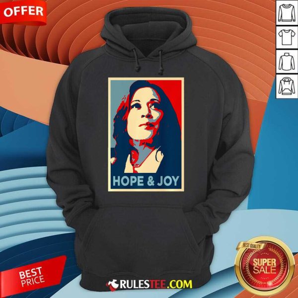 Nice Hope And Joy Kamala Harris Obama 47 Voting Hoodie