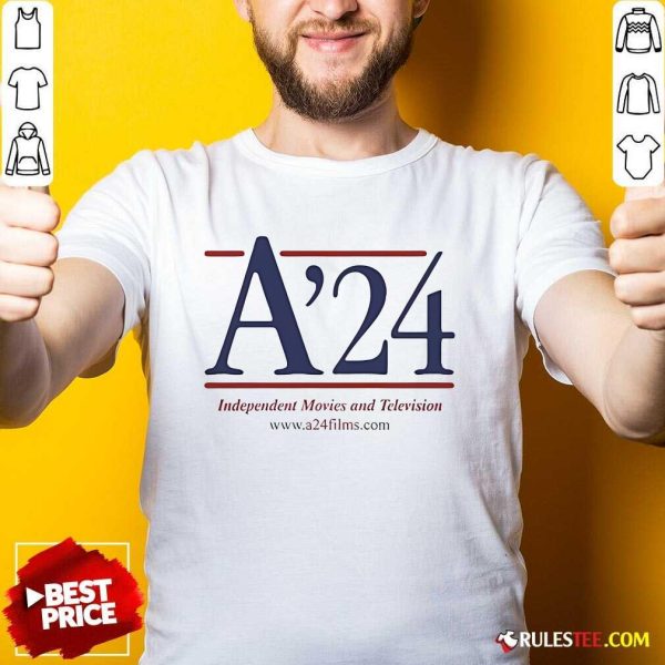 Official A'24 Independent Movies And Television T-Shirt