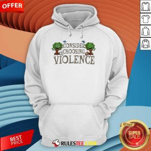 Official Adrianne Curry Consider Choosing Violence Hoodie