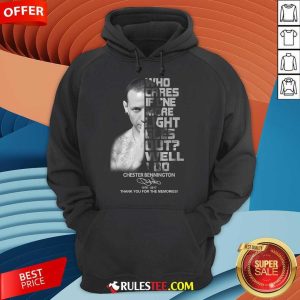 Official Chester Bennington 1976-2017 Thank You For The Memories Hoodie