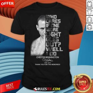 Official Chester Bennington 1976-2017 Thank You For The Memories T-Shirt