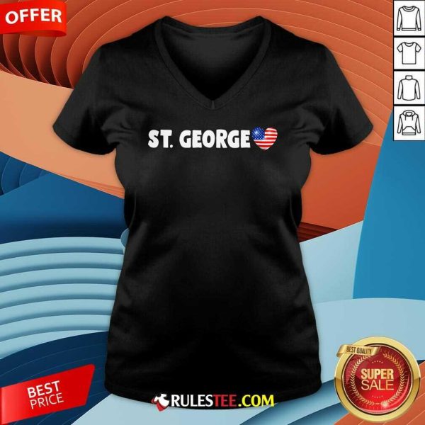 Official City St George United States St George City V-Neck