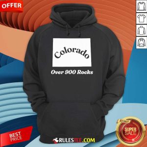 Official Colorado Over 900 Rocks Hoodie