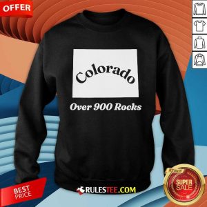 Official Colorado Over 900 Rocks Sweatshirt