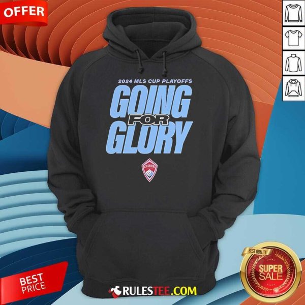 Official Colorado Rapids 2024 Mls Cup Playoffs Hoodie