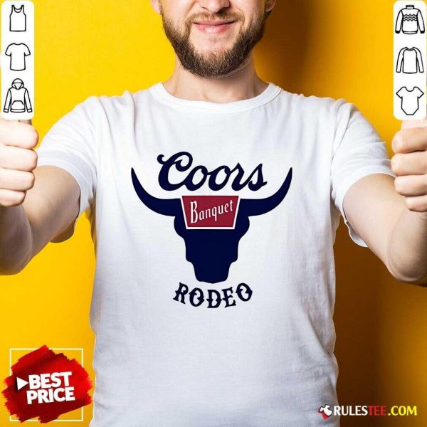 Official Coors Banquet Rodeo T-Shirt