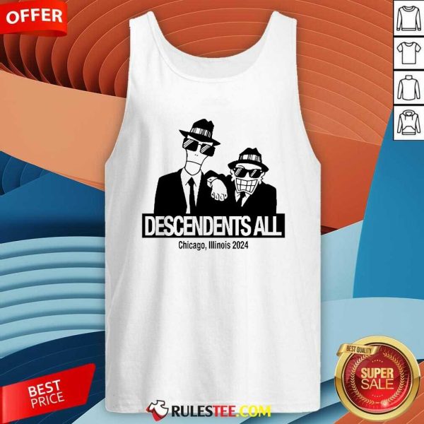 Official Descendents All Chicago Illinois 2024 Tank-Top