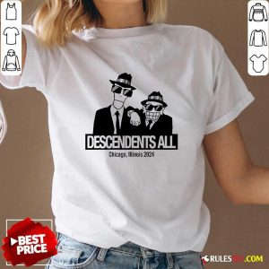 Official Descendents All Chicago Illinois 2024 V-Neck