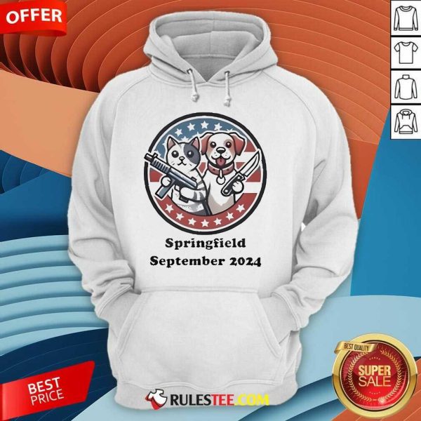 Official Dog And Cat Springfield September 2024 Hoodie