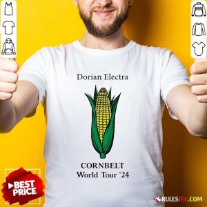 Official Dorian Electra Cornbelt World Tour '24 T-Shirt