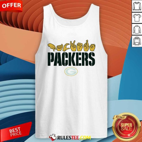 Official Love Sign X Packers ASL Tank-Top