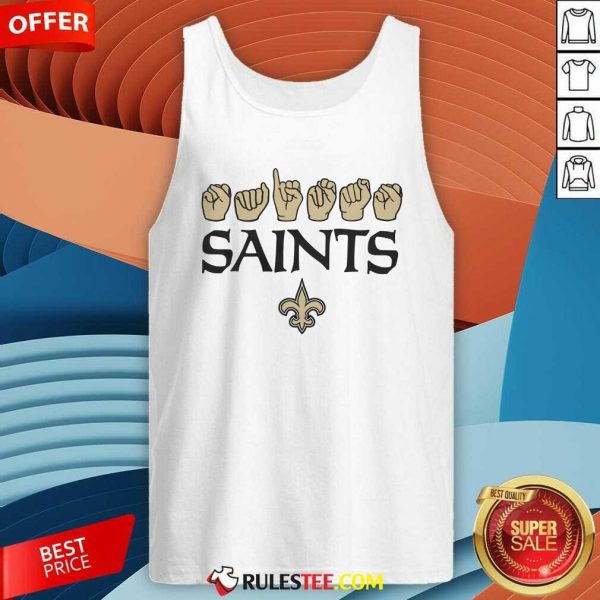 Official Love Sign X Saints ASL Tank-Top