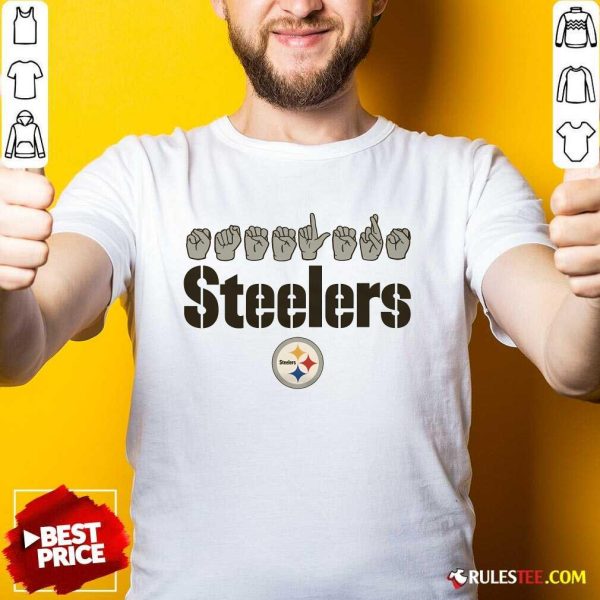 Official Love Sign X Steelers ASL T-Shirt