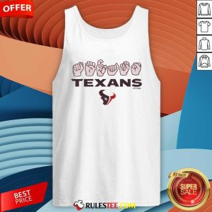 Official Love Sign X Texans ASL Tank-Top