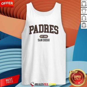 Official MLB Varsity Padres San Diego Tank-Top