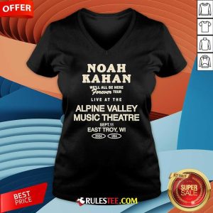 Official Noah Kahan Sept 11 2024 Live At The Alpine Valley East Troy Wi Concert V-Neck