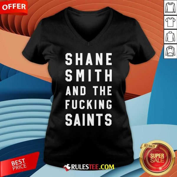 Official Shane Smith And The Fucking Saints V-Neck