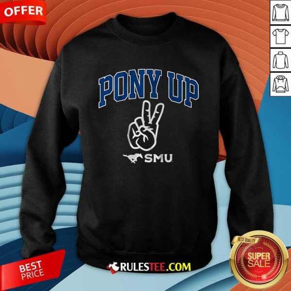 Official Smu Pony Up Sweatshirt