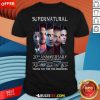 Official Supernatural 20th Anniversary 2005-2025 Thank You For The Memories T-Shirt