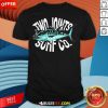 Official Two Joints Surf Co Smoked Wahoo T-Shirt