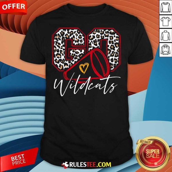 Pretty Go Cheer Wildcats Name Athletic Sport T-Shirt