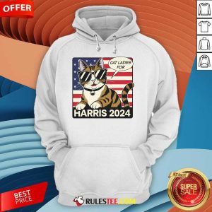 Top Cat Ladies For Harris 2024 Hoodie