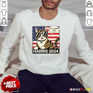 Top Cat Ladies For Harris 2024 Sweatshirt