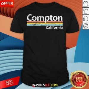 Top Compton California Ca Retro T-Shirt