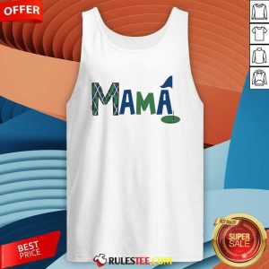 Top Mama Of The Birthday Boy Hole In One Golf Sport Matching Tank-Top