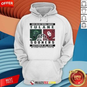 Top Oklahoma Sooners Vs Tulane 2024 College Football Hoodie