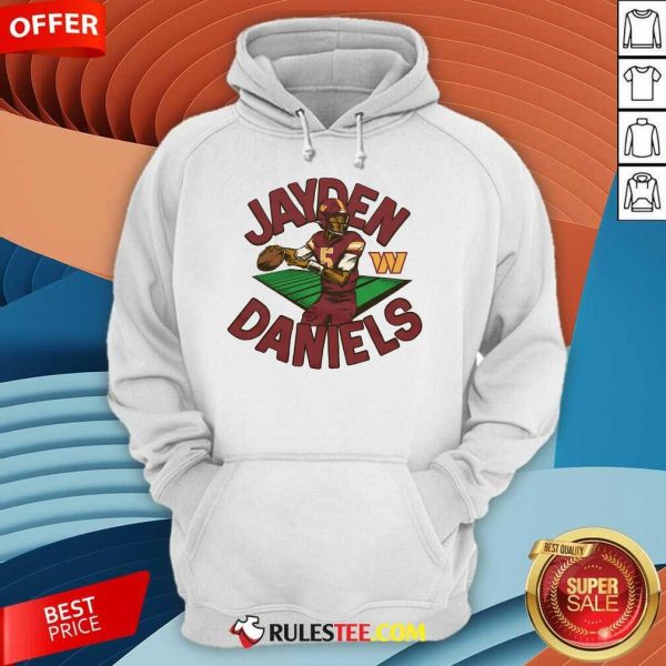 Top Washington Commanders Jayden Daniels Hoodie