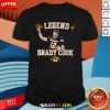 Awesome Mizzou Football The Legend Of Brady Cook T-Shirt