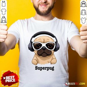 Awesome Super Pug Dog T-Shirt