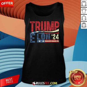 Funny Elon And Trump Vance For President 2024 Tank-Top