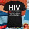 Funny HIV Awareness Red Ribbon World AIDS Day Fighters T-Shirt