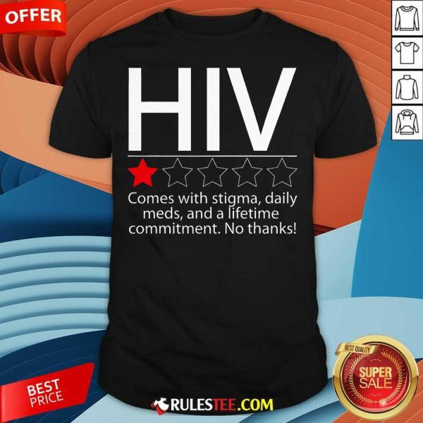 Funny HIV Awareness Red Ribbon World AIDS Day Fighters T-Shirt